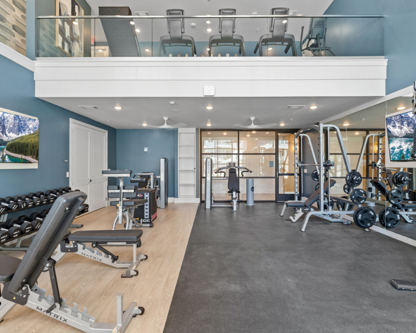 Ariza 290 West fitness center